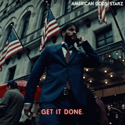 Make It Happen Shadow Moon American Gods GIF