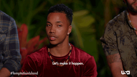 Make It Happen Temptation Island Cast Member GIF