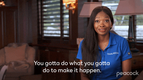 Make It Happen Thalassa Below Deck Down Under GIF