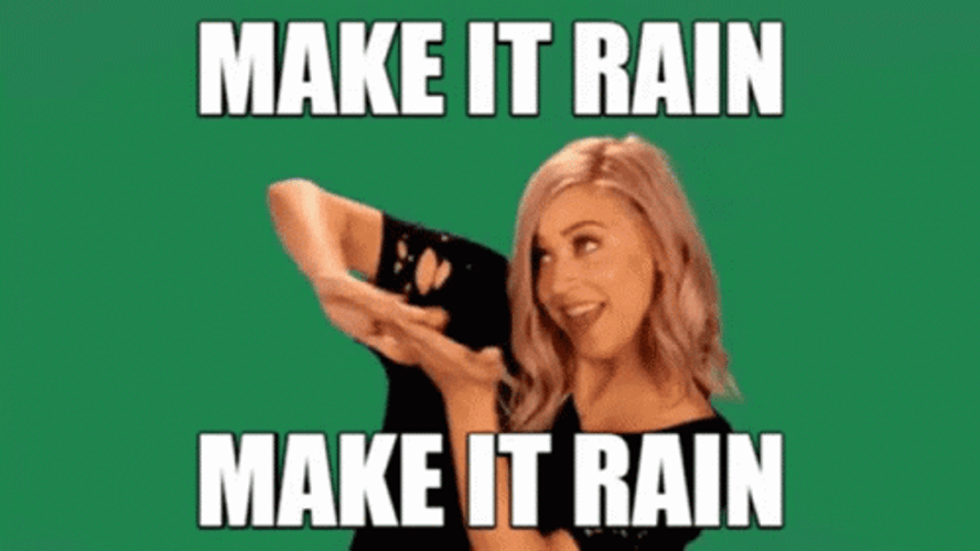 Make It Rain Currency GIF