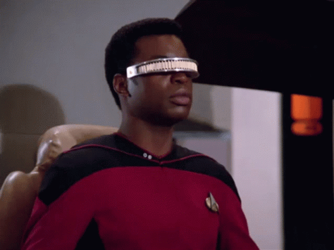 Make It So Geordi La Forge Star Trek GIF