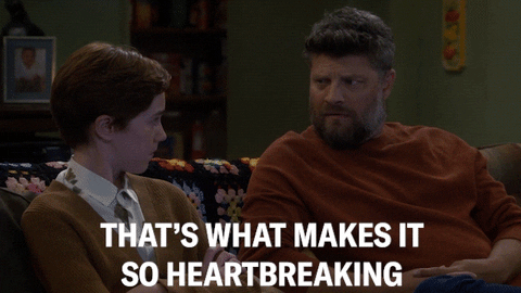 Make It So Heartbreaking The Conners GIF