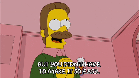 Make It So Ned Flanders Simpsons GIF