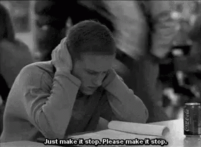 Make It Stop Now GIF