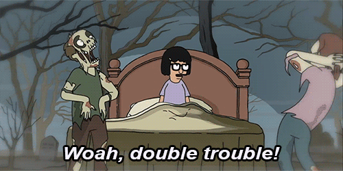 Make Love Tina Belcher Zombies GIF