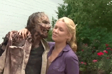 Make Love Zombie Kiss GIF