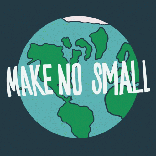 Make No Small Plans For Planet Earth Rotation GIF