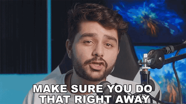 Make Sure You Do That Right Away Ignace Aleya Gif GIF