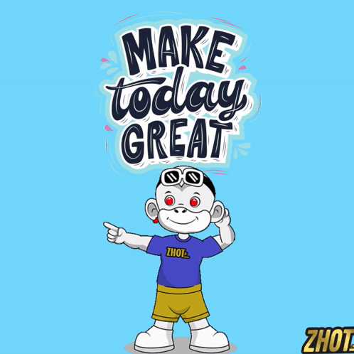Make Today Great Cartoon