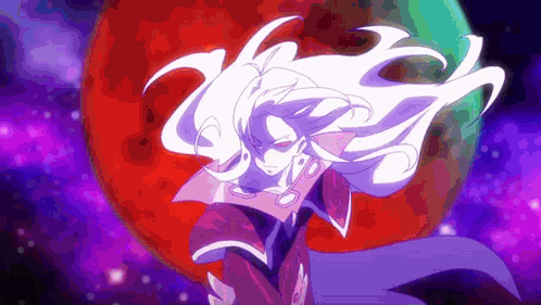 MakeAGif.com on Colorful Animated Background