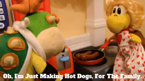 Makes Me Want A Hot Dog Super Mario GIF