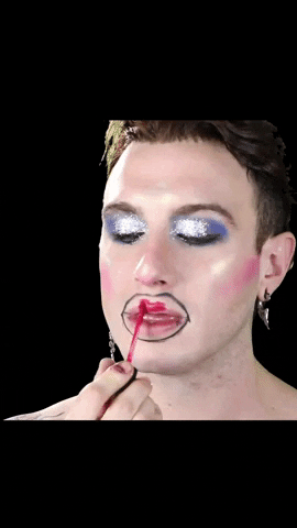 Makeup Boy Drag Queen GIF