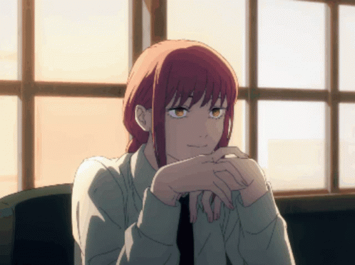 Makima Pretty Stare GIF