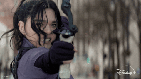Making Archery Shot Hailee Steinfeld GIF