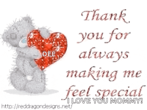 Making Me Feel Special Thanks Gif GIF