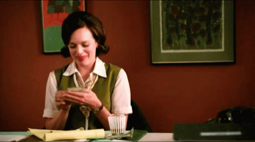 Making Money Peggy Olson Mad Men GIF