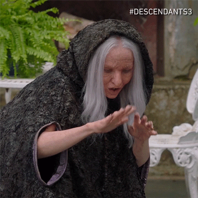 Mal Descendants 3 Old Woman GIF