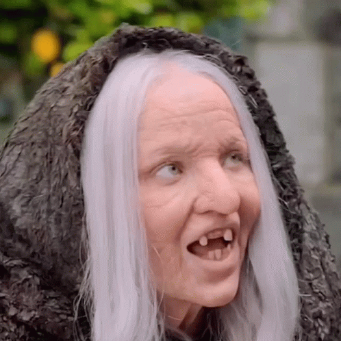 Mal Descendants Old Woman GIF