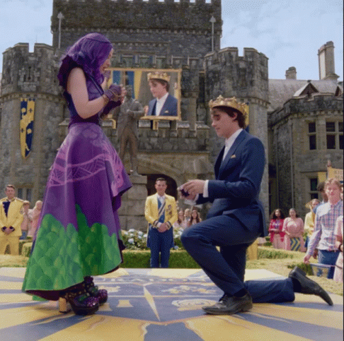 Mal Descendants Proposal GIF