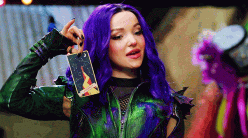 Mal Descendants Tarot GIF