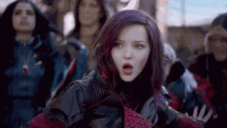 Mal Descendants What GIF