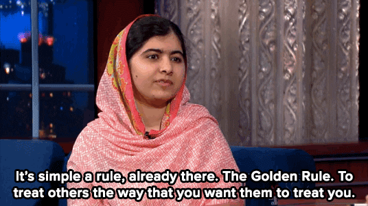 Malala Speaking Up For Muslim Women GIF