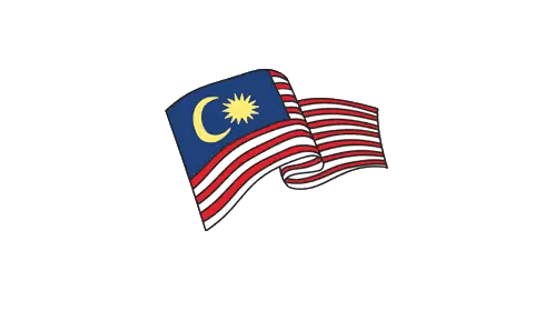 Malaysian Flag Cartoon