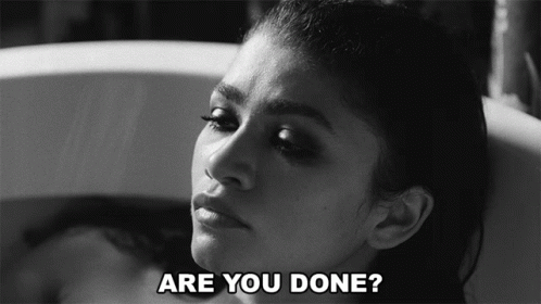 Malcolm And Marie In Bath Tub Are You Done GIF