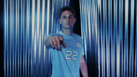 Male Player Jersey 22 Pointing GIF