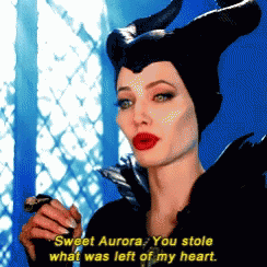 Emotional Maleficent Heart Broken GIF
