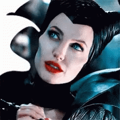 Maleficent Shushing Stay Quiet GIF