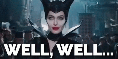 Maleficent Laser Like Stare Well Well GIF