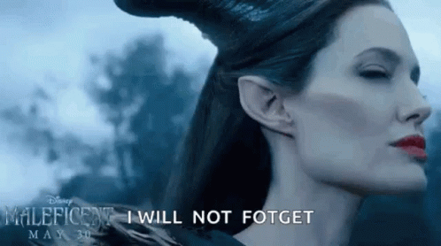 Maleficent Penetrating Look Will Not Forget GIF