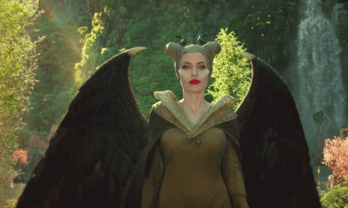 Magnificent Maleficent Fierce Look GIF