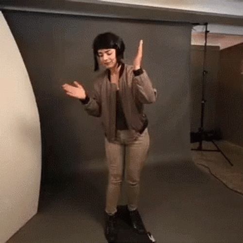 Malika Robot Dance GIF