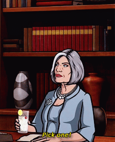 Malory Archer Pick One GIF