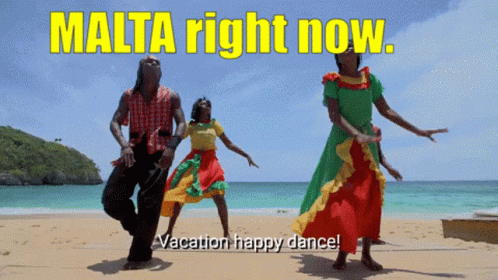 Malta Beach Dance GIF