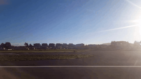 Malta Plane View GIF