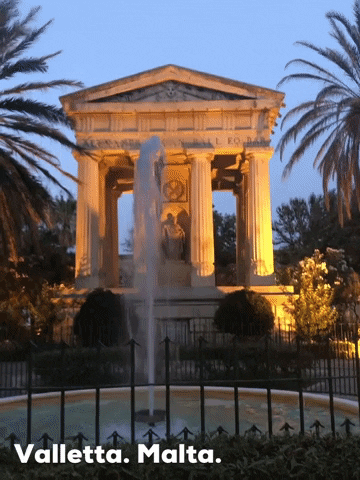 Malta Valleta Landmark GIF