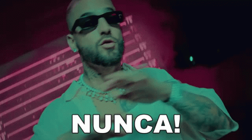 Maluma Says Never GIF