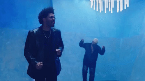 Maluma Sings With The Weekend GIF