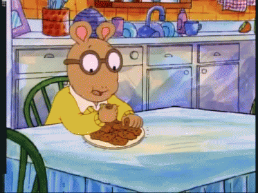 Mama May I Have Cookie Arthur Eating GIF