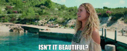 Mamma Mia Lily James Amazed GIF