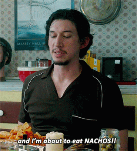Man About To Eat Nachos GIF
