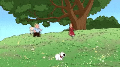 Man And Girl Playing With Dog GIF