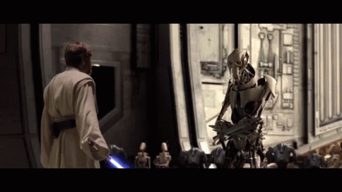 Man and Robot in Star Wars