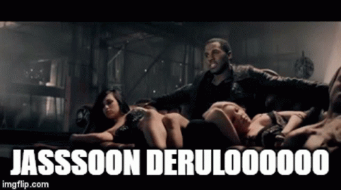 Man And Two Women Lying On Couch GIF