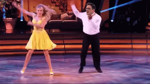 Man and Woman Dancing