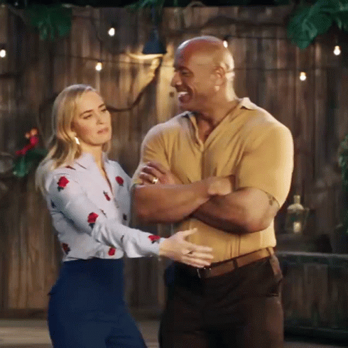 Man and Woman Dancing