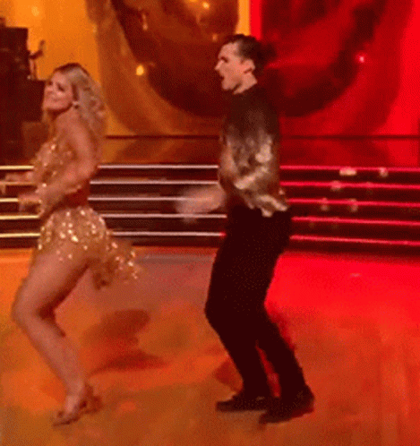 Man and Woman Dancing
